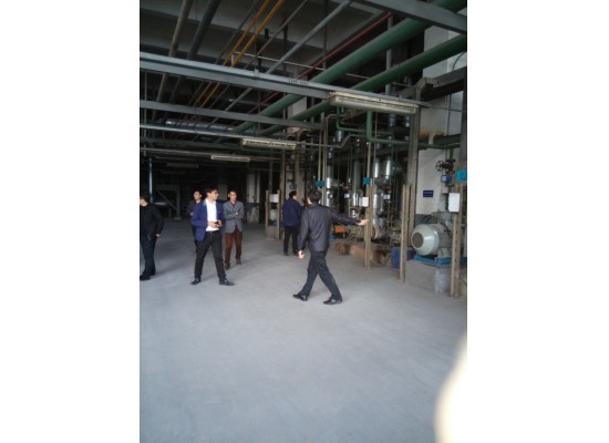 我公司人員與江蘇盛虹到南方石化油泵節能考察